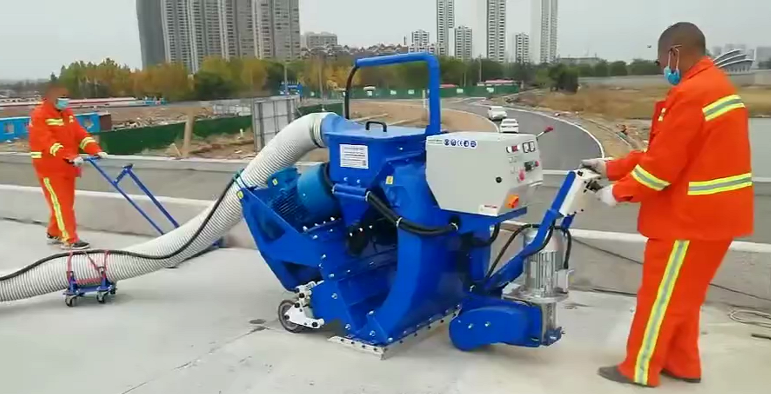 桥面防水专用抛丸机
