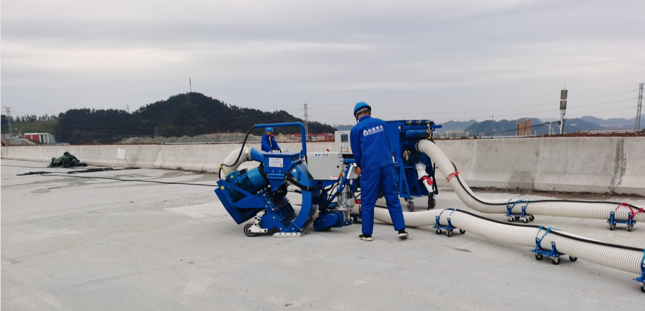 图片 1 桥面防水涂料喷涂