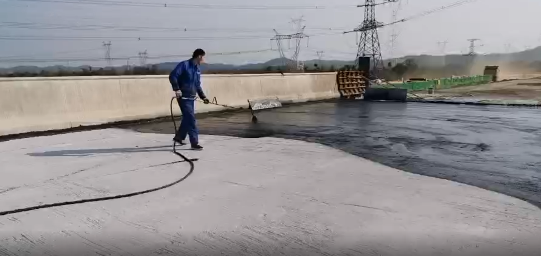 桥面防水层施工