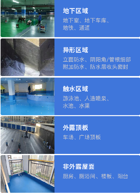 水性聚氨酯防水涂料