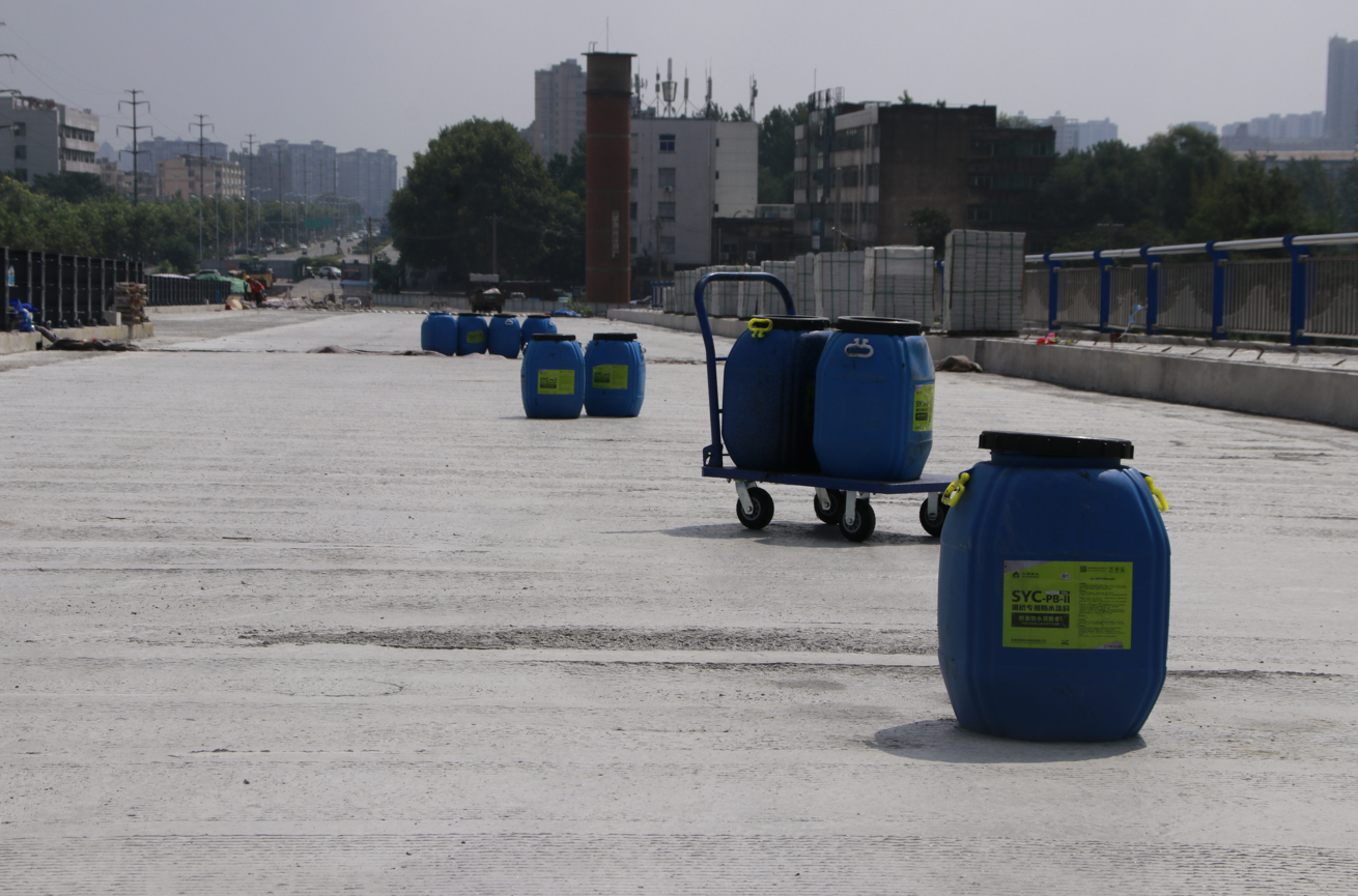 淞源桥面防水_桥面防水阜裕大桥施工案例