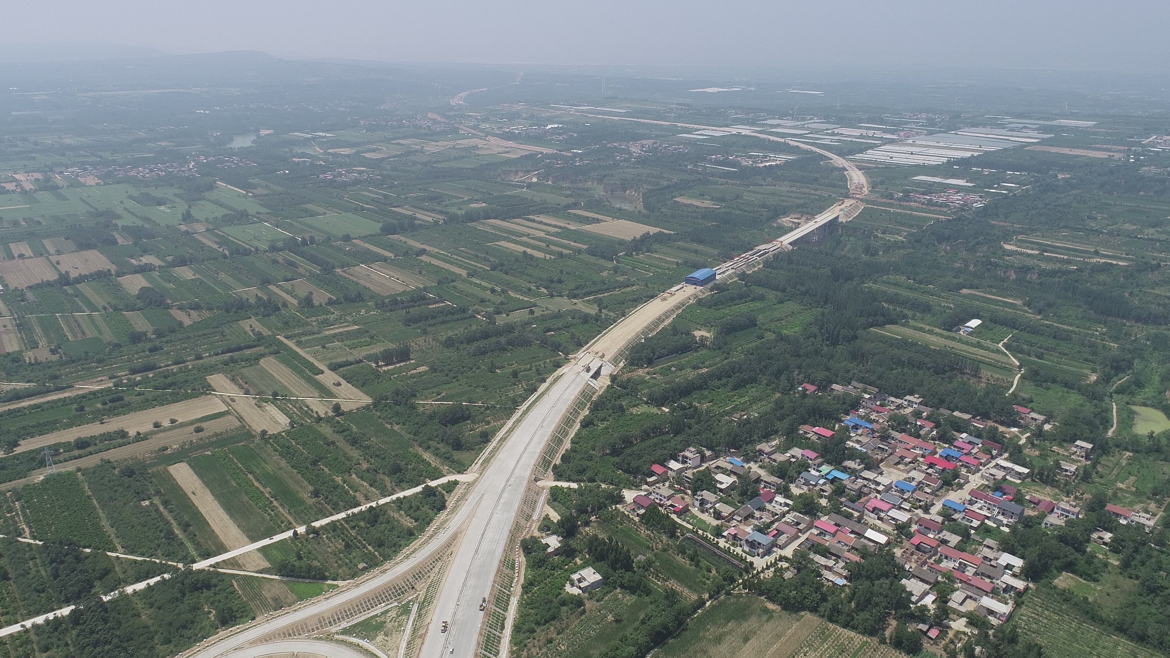 【淞源桥面防水】灵宝市连霍呼北连接线 
