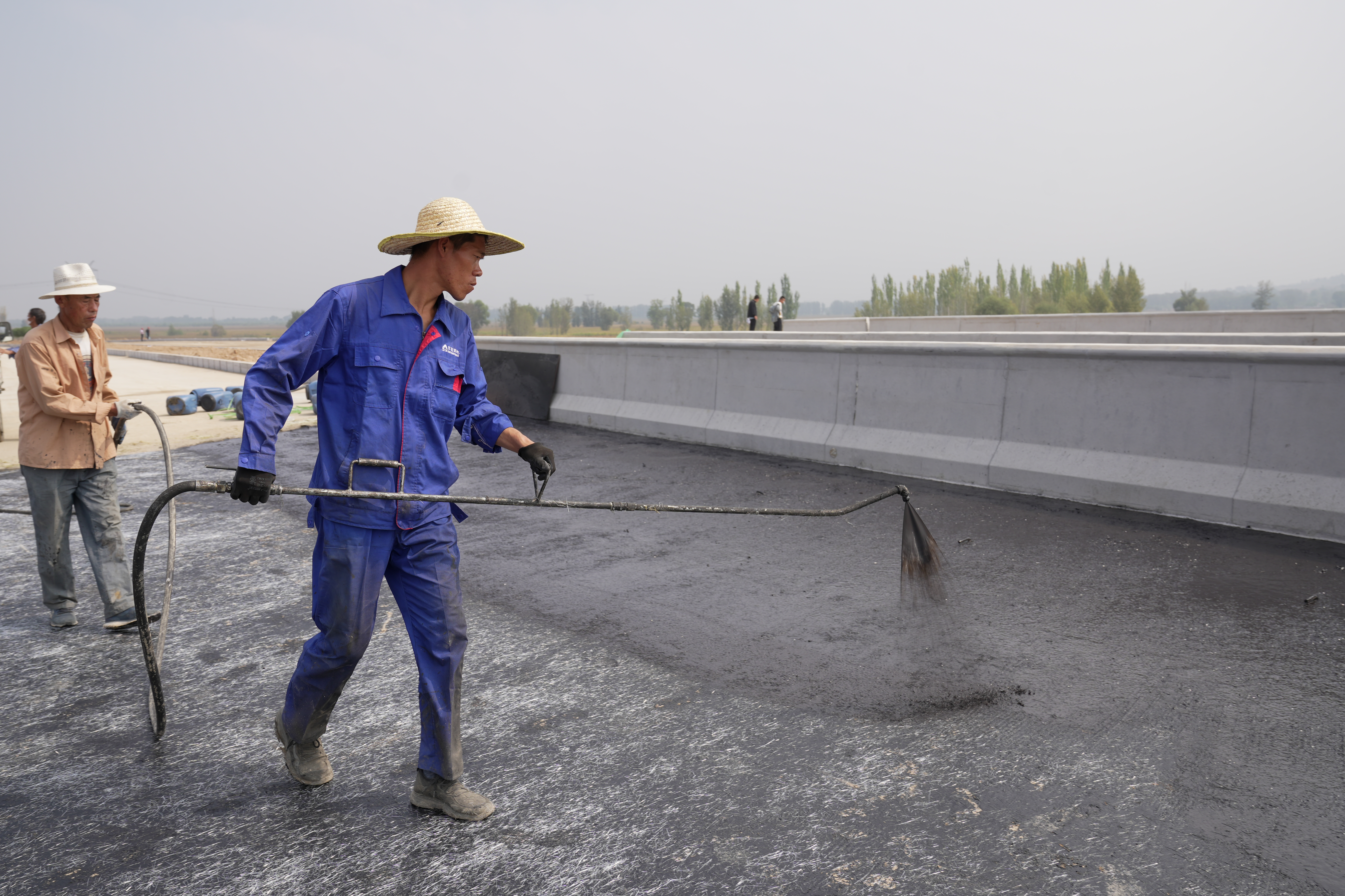 【淞源桥面防水】山西省忻州市忻原大道桥面防水项目