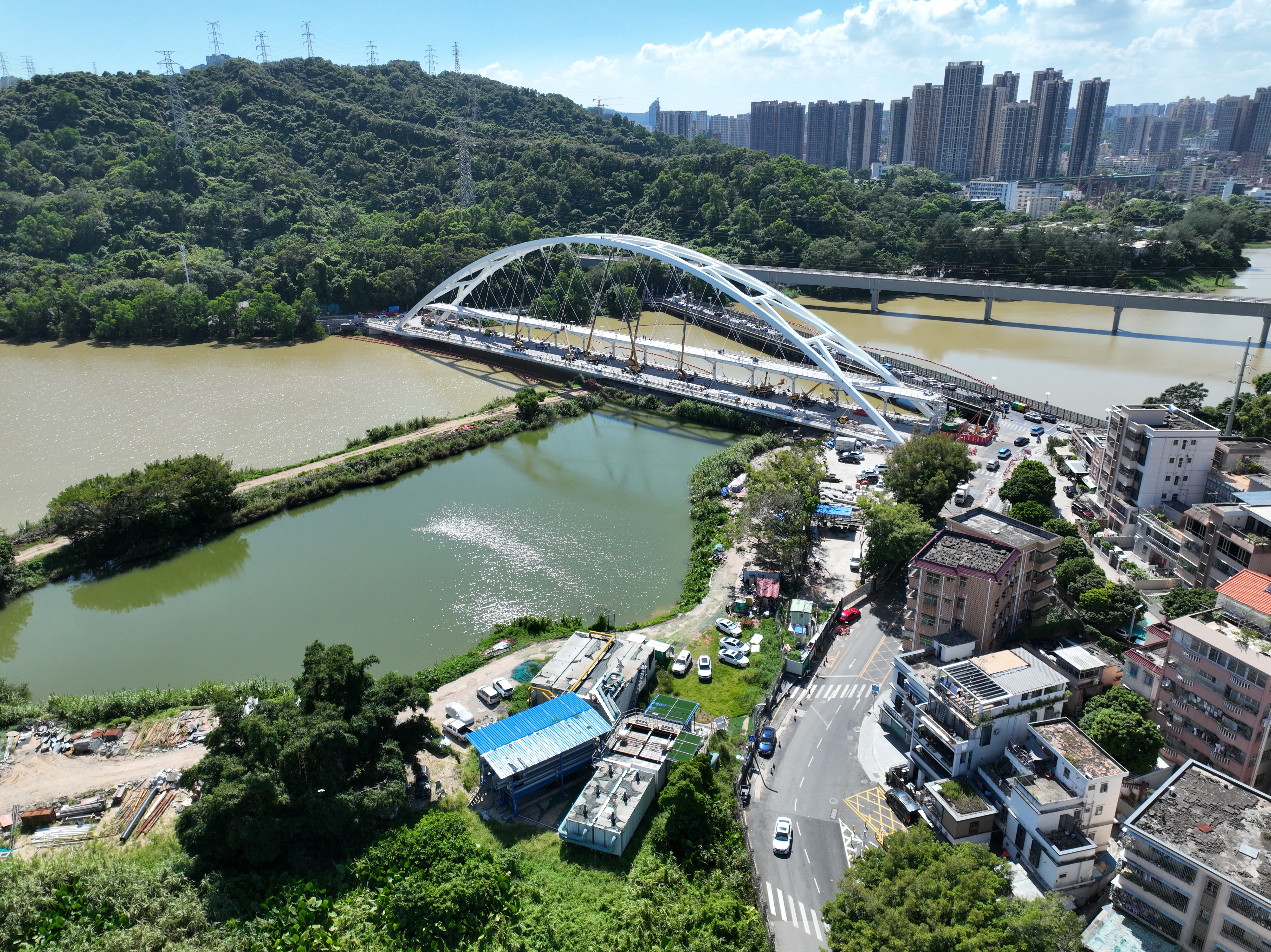 【淞源桥面防水】广东省深圳市罗湖区大望桥桥面防水工程