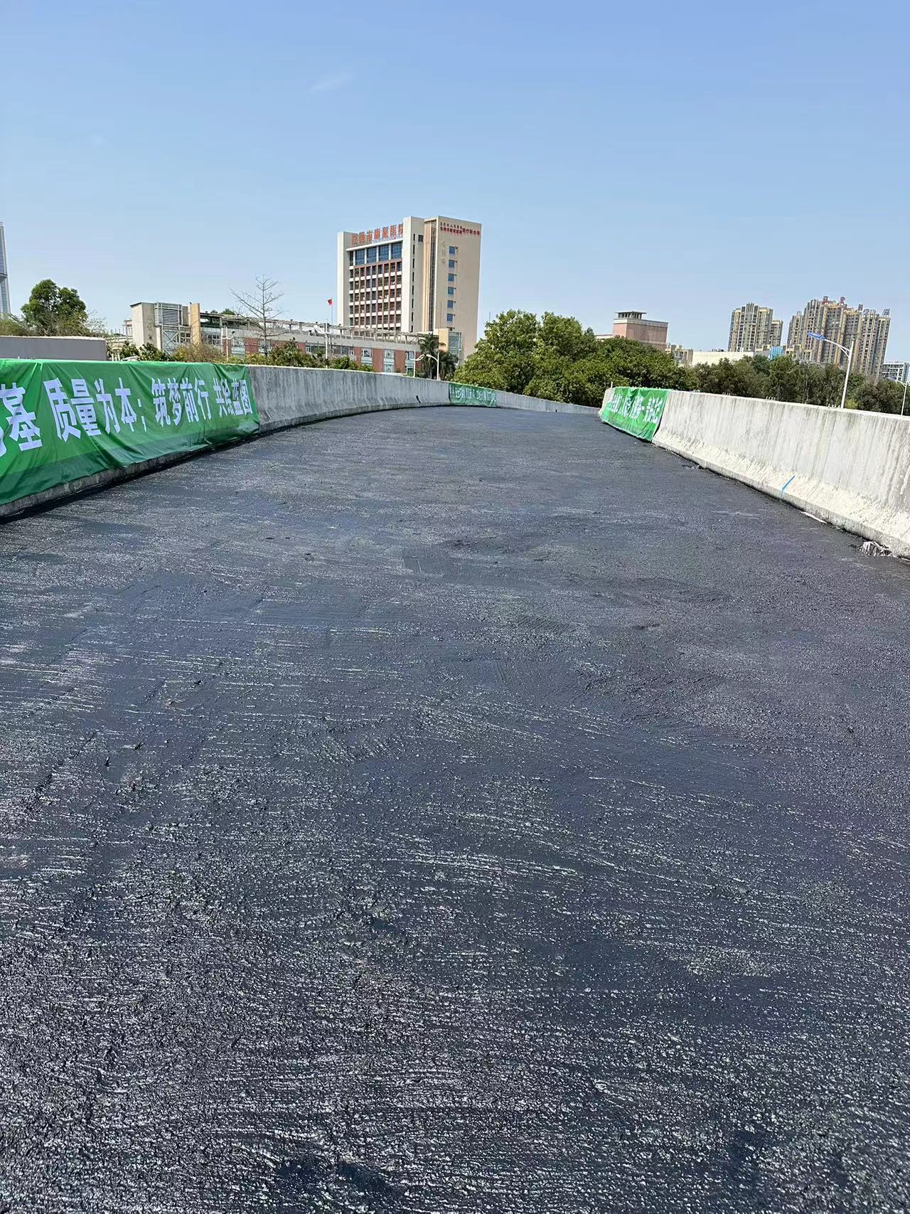 广东东莞桑茶路桥面防水项目